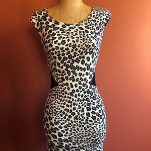 Leopard print dress